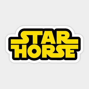 Star Horse Solid Sticker